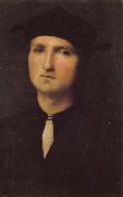 PERUGINO, Pietro Portrait of a Young Man oil